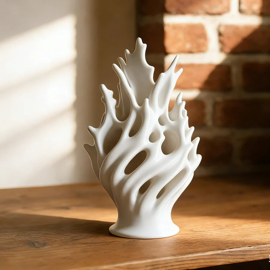 Elegant Plastic Flower Vase,Lightweight and Portable, Ideal for Living Room, Dining Table, Office, Vases Home Decor