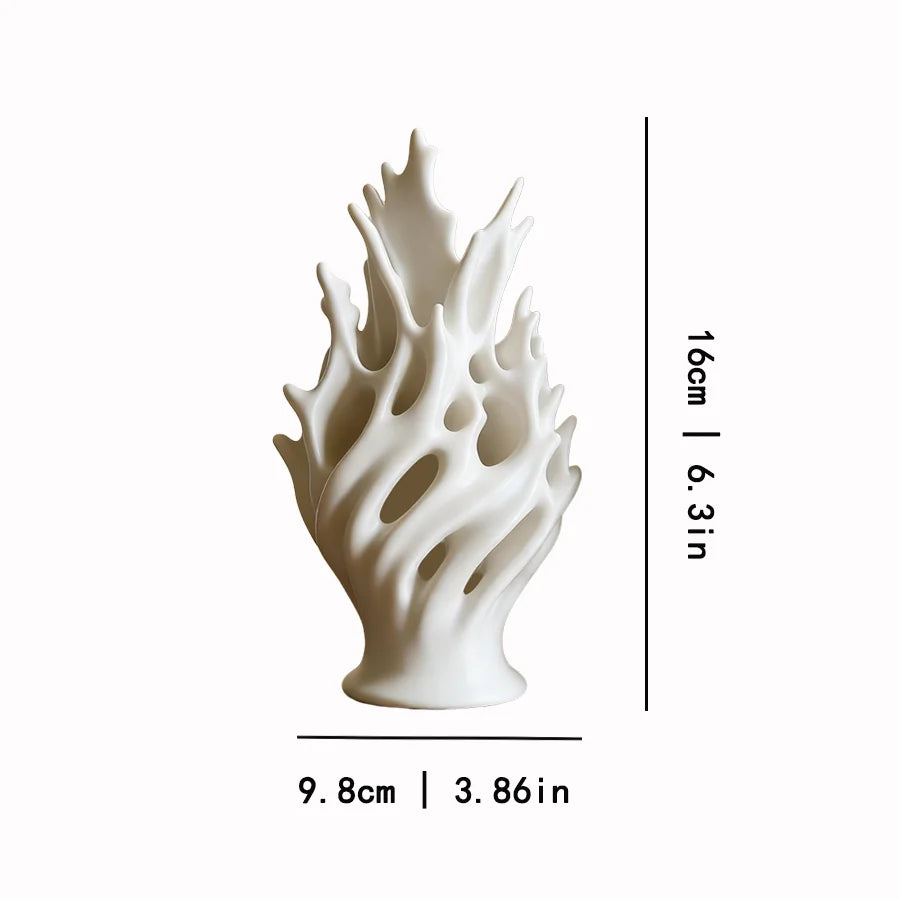 Elegant Plastic Flower Vase,Lightweight and Portable, Ideal for Living Room, Dining Table, Office, Vases Home Decor